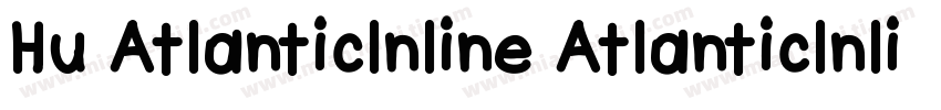 Hu Atlanticlnline Atlanticlnline字体转换